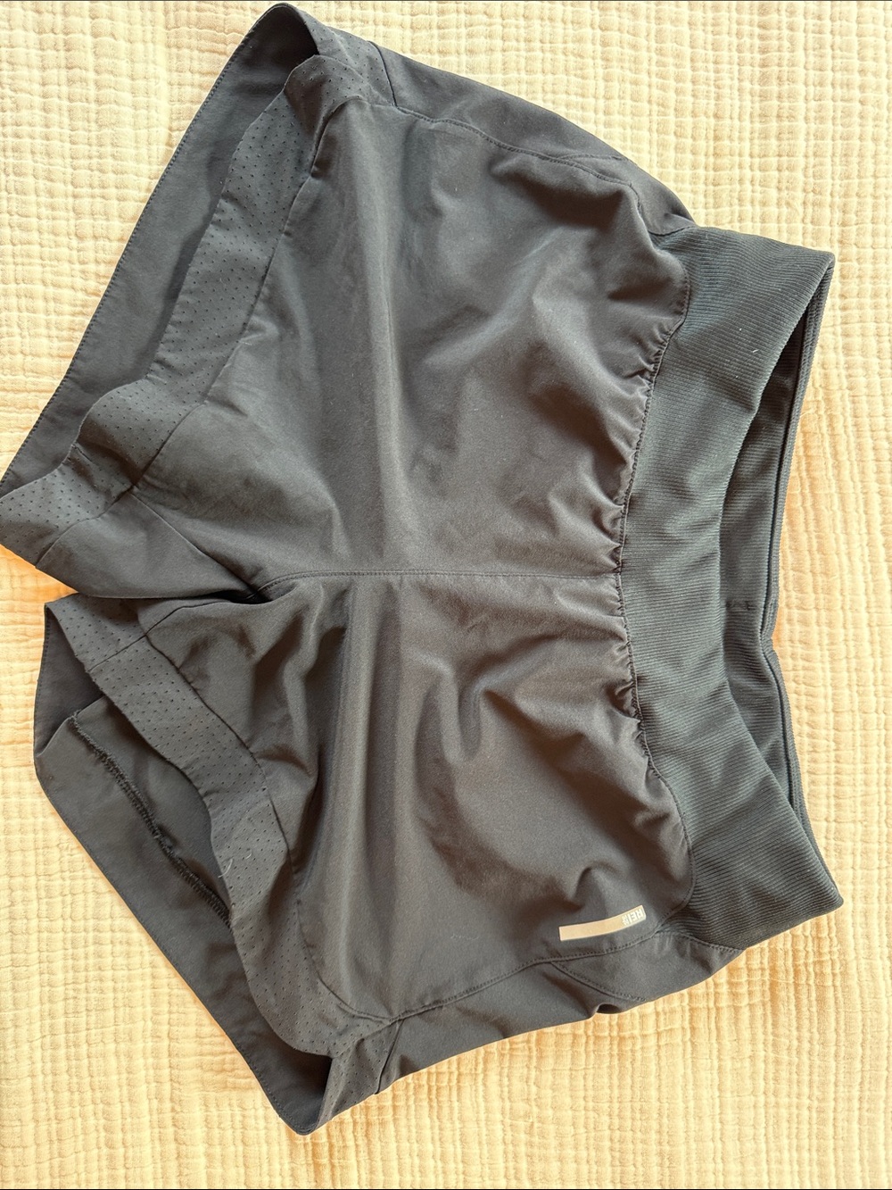 REI Black Women's Athletic Short with Wide Waistband